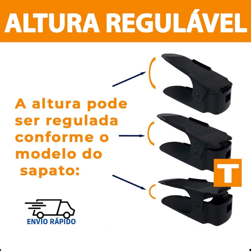 10 Organizadores de sapatos para Armários Clousets e estante