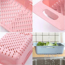 Escorredor de Pia Retrátil P/ Lavar Frutas Verduras Escorredor de Macarrão