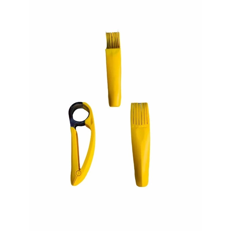 Fatiador Cortador Inox De Banana Legumes E Frutas Fitness Pratico