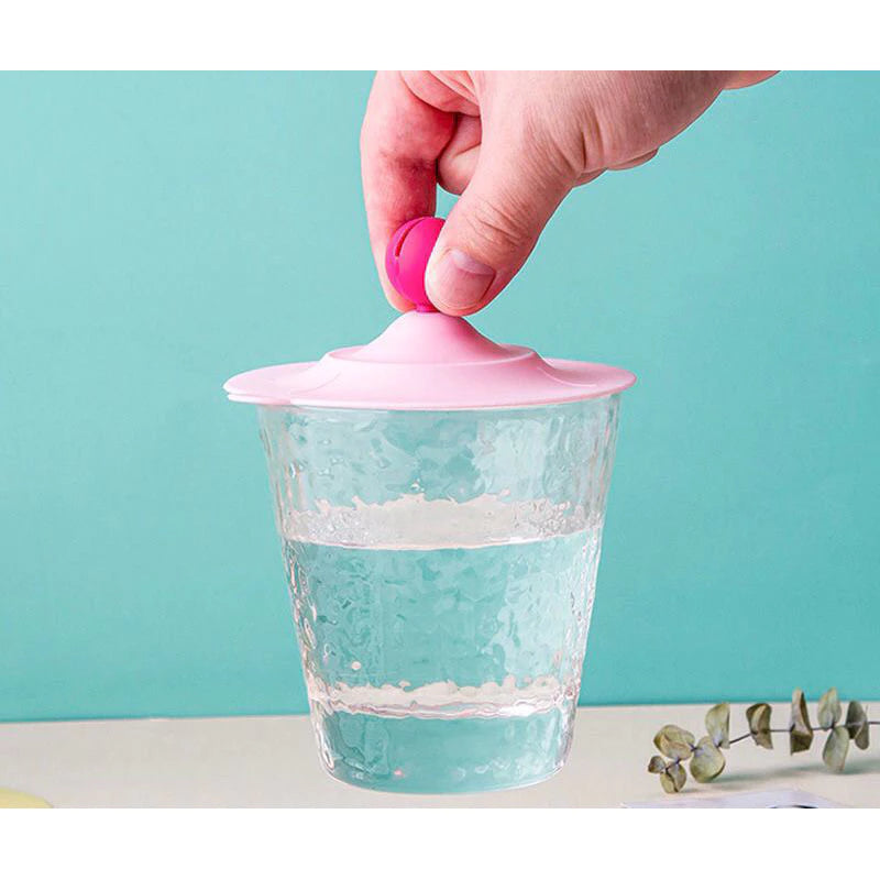 Tampa Copo Silicone Grau Alimentos Caneca à prova de poeira