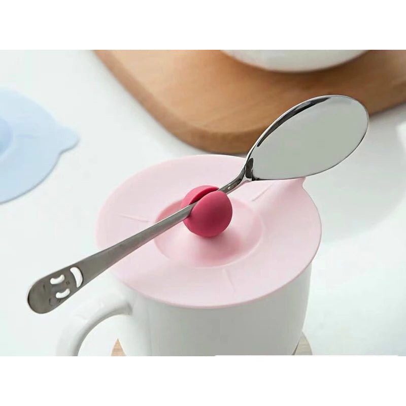 Tampa Copo Silicone Grau Alimentos Caneca à prova de poeira