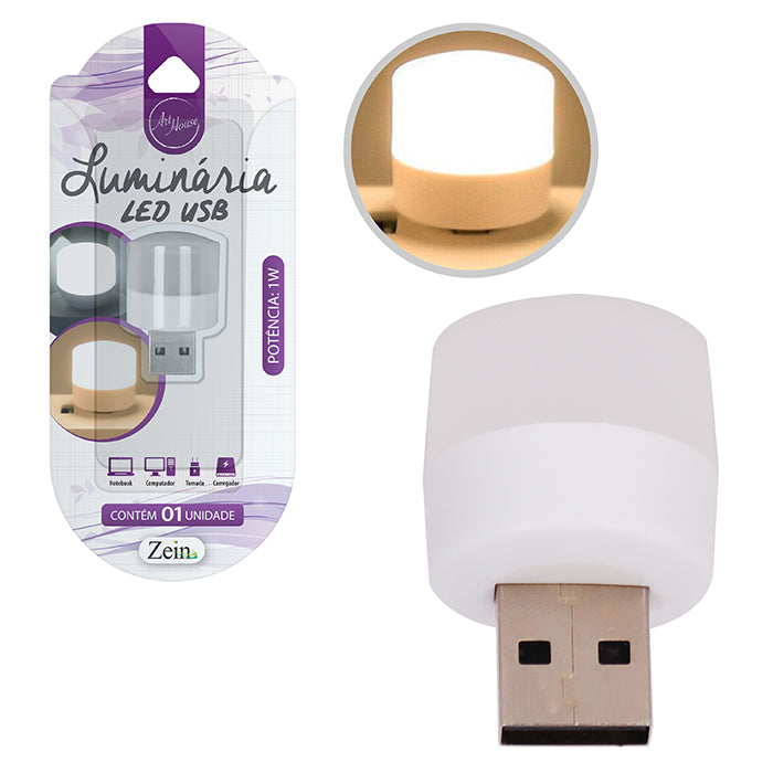 LUMINARIA DE LED USB - KIT COM 3