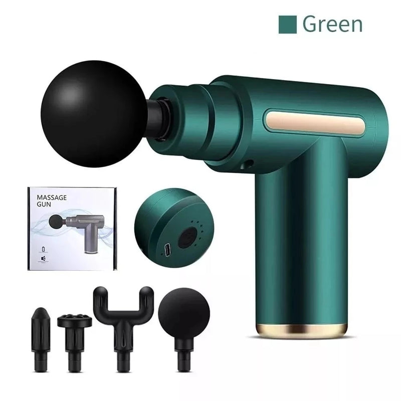 Massageador Profissional Muscular Elétrico Sem Fio
