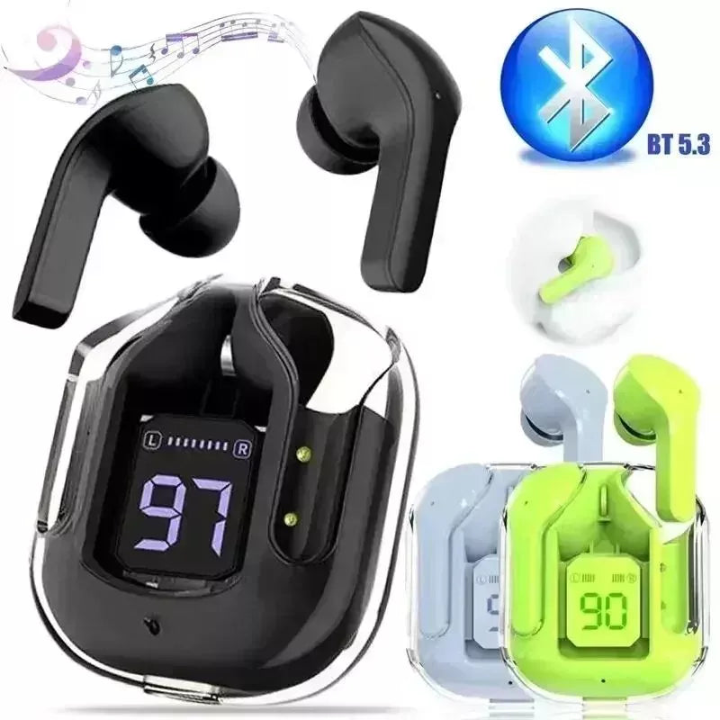 T2 Mini Fones De Ouvido Sem Fio LED Power