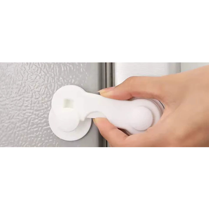 Trava para porta de geladeira