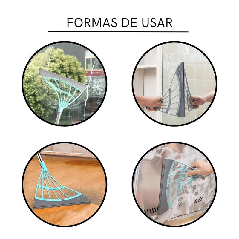 Vassoura Mágica Rodo Tira Pelos Seca Vidro Limpa Montavel