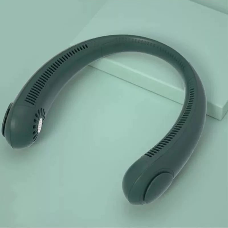 Ventilador Flexível De Pescoço Portátil Usb Recarregável