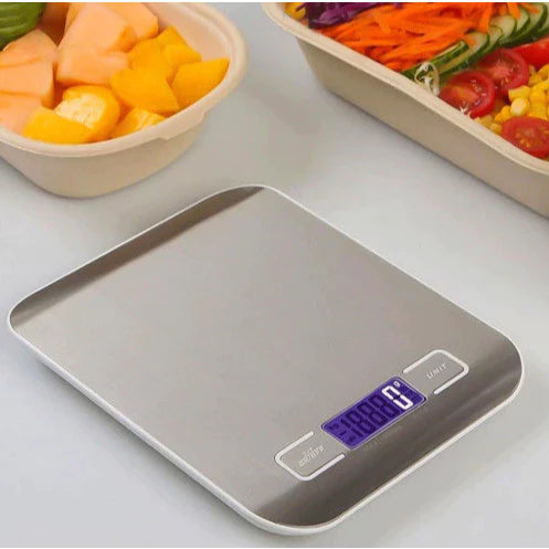 Balança Digital inox Cozinha 10kg Alta Precisão