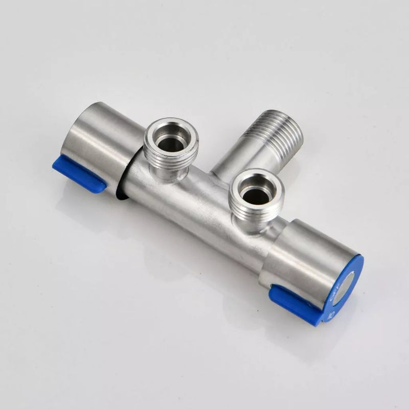 Kit Ducha Higiênica com Registro Torneira Dupla em Aço Inox 4.6  (453 Avaliações)