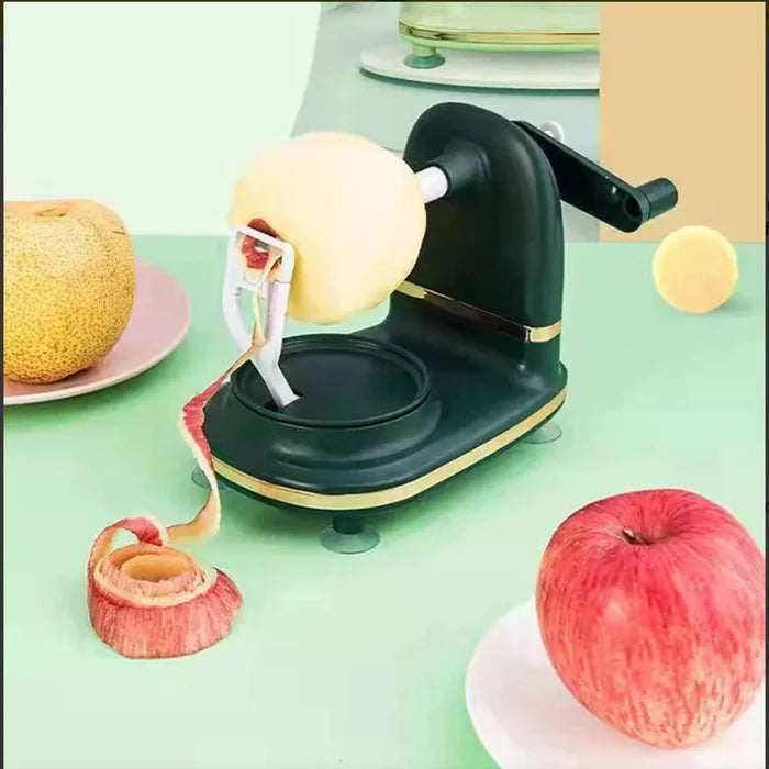 Descascador Manual De Frutas Com Manivela Com Cortador