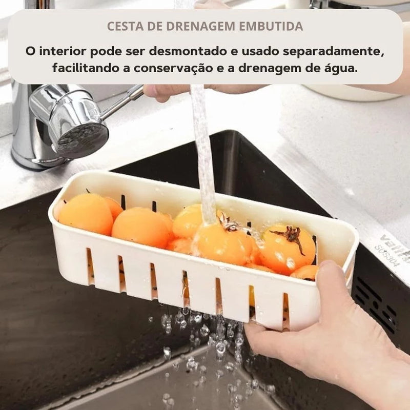 Suporte Organizador Hermético Para Geladeira Frios e Legumes